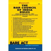 Commercial's Bar Council of India Rules Bare Act 2023